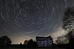 Star trails over NT Little Moreton Hall by David Tolliday - 15 Points