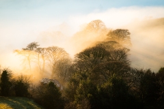 Crazy light over Higher Sutton by Alex White - Highly Commended