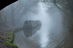 Mist on the Canal by Roy Dickinson - Highly Commended