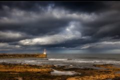 Amble Lighthouse by Kevin Blake - HC